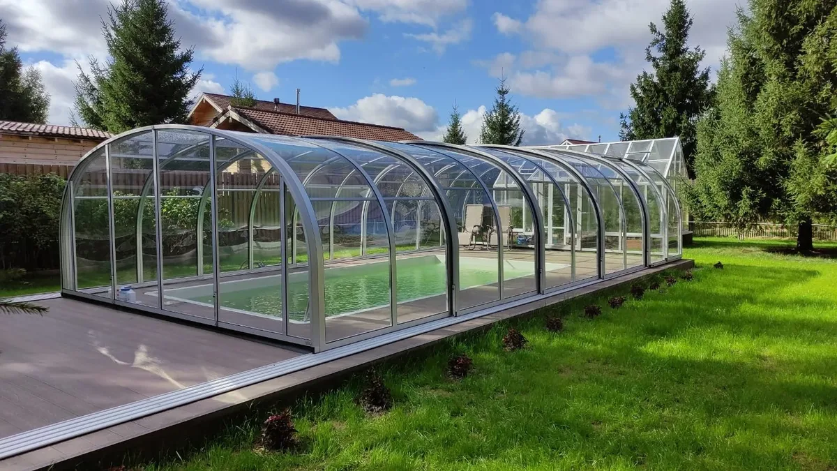 Композитный бассейн Laguna 7 — готовый проект в Хабаровске