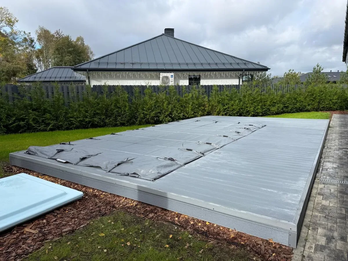 Покрывало Laguna Cover Mesh — установка в Хабаровске