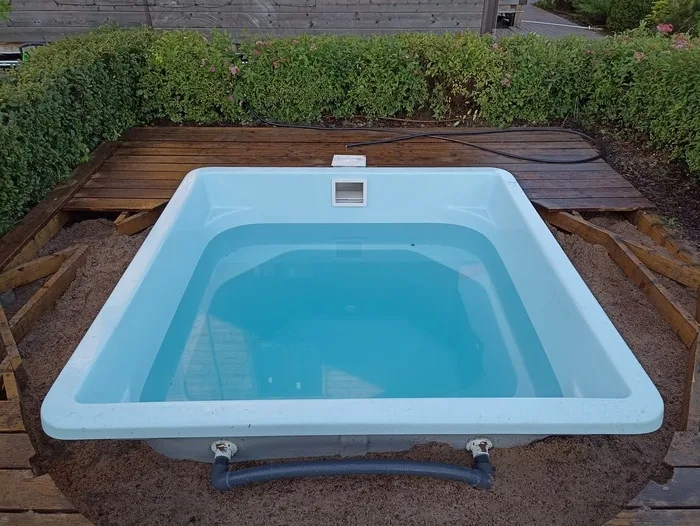 Композитная купель Laguna 2 — установка в Хабаровске