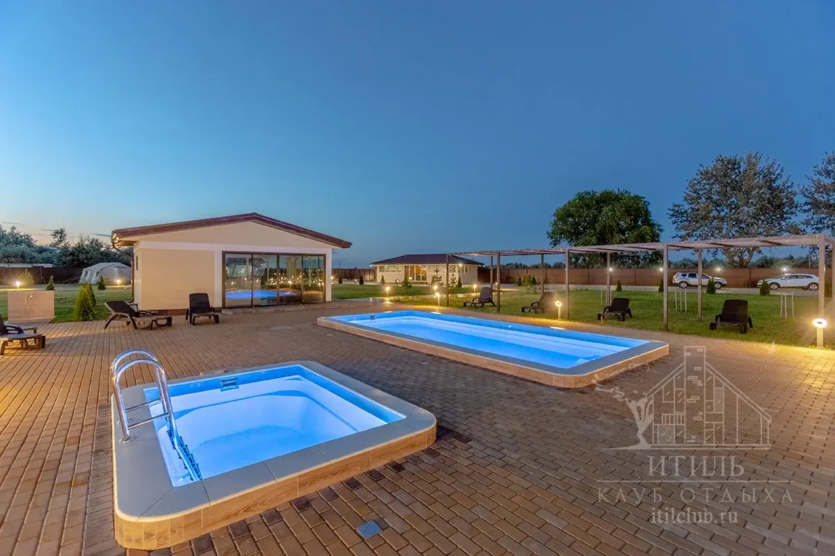 Композитная купель Laguna 3 — установка в Хабаровске